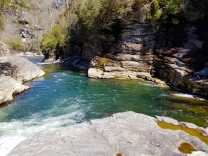 Some random water access spot along the Linville Gorge Trail