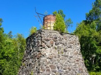 Katahdin Ironworks blast furnace